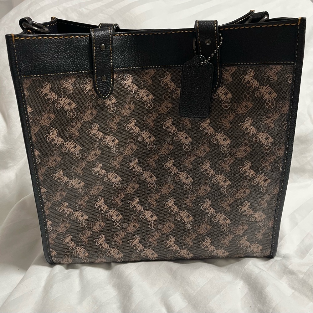 Coach Horse and Carriage Field Tote